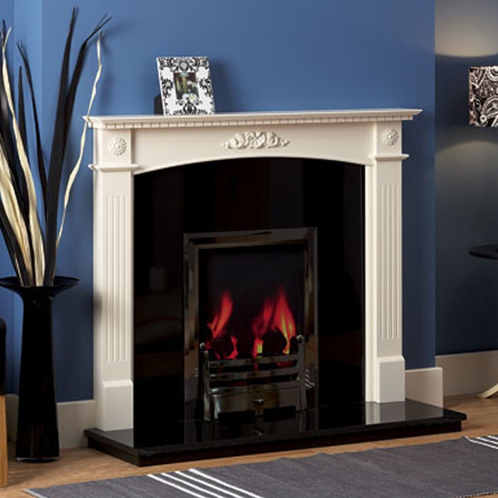 dalby ant white wood fireplace