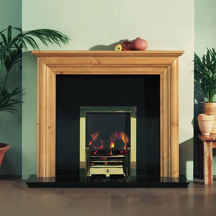 emily pine fireplace