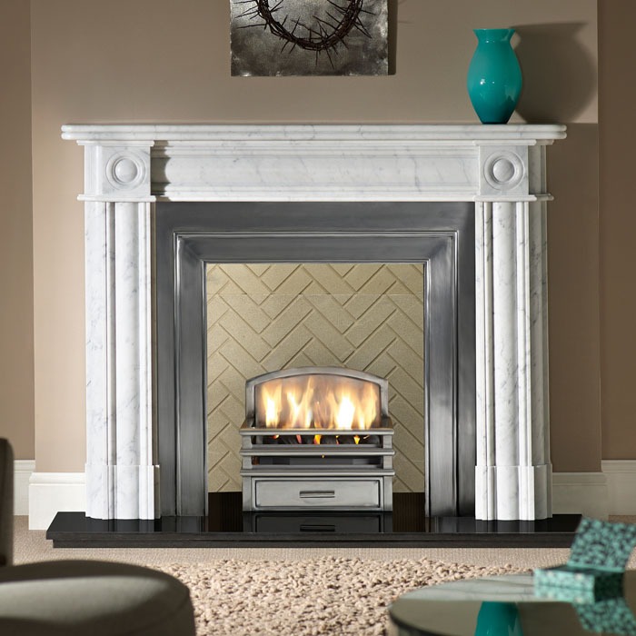 regent carrara bamburgh fireplace