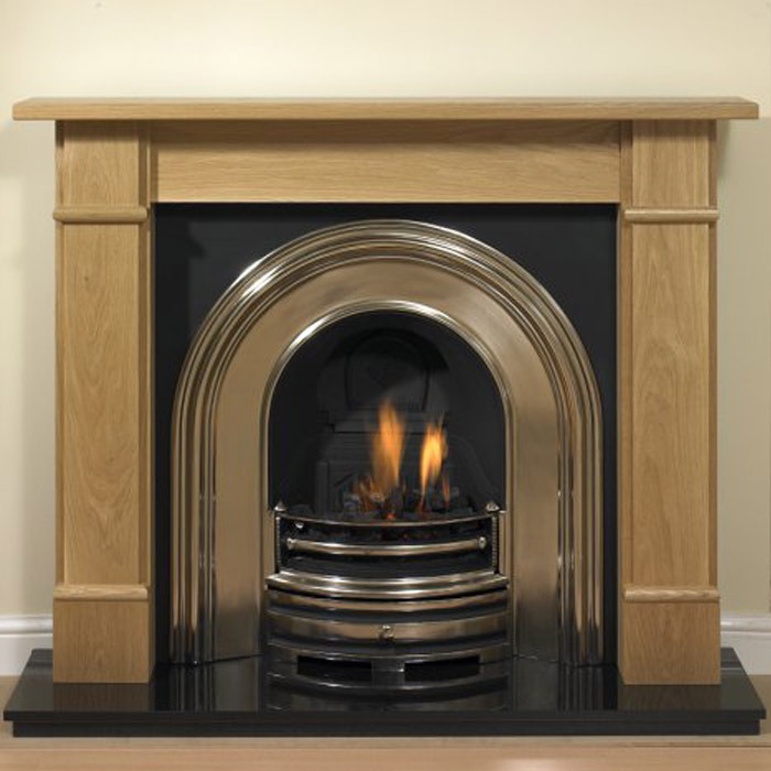 oak flat victorian fireplace